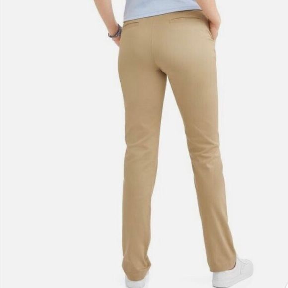 NWT! Flat front khaki skinny pants - Picture 1 of 5